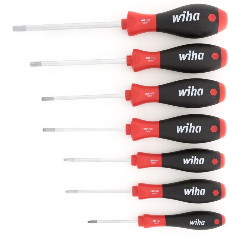 Wiha SoftFinish TorxPlus Screwdriver 7 Piece Set IP8-IP40