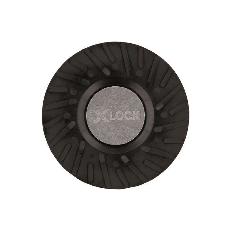 Bosch MGX0450 4-1/2 In. X-LOCK Backing Pad with X-LOCK Clip - Medium Hardness