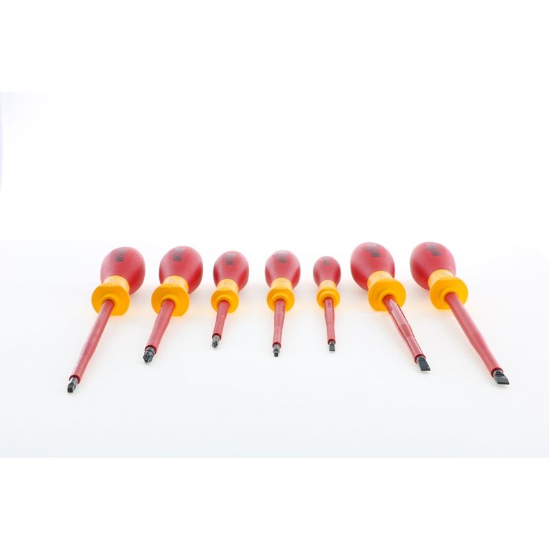 Wiha Insulated Screwdriver Set 7 Piece with Square Tips