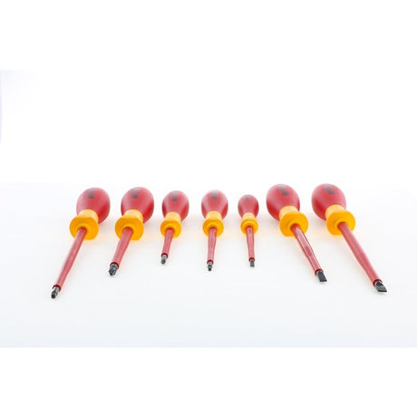Wiha Insulated Screwdriver Set 7 Piece with Square Tips