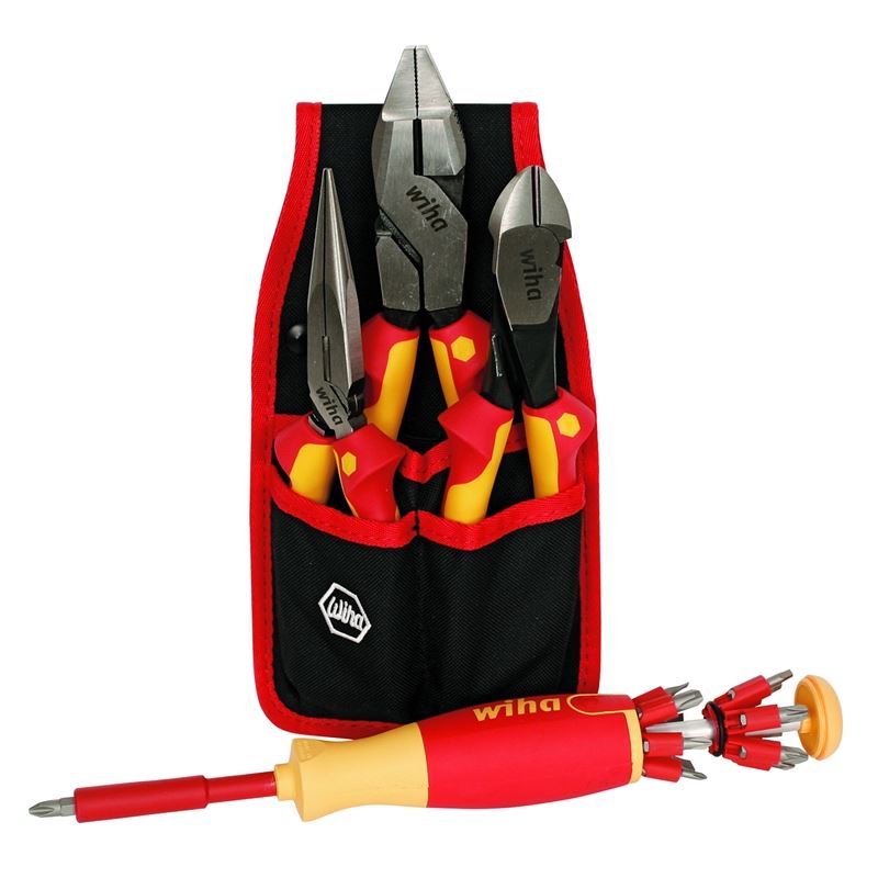 Wiha Insulated Pliers Cutters and Pop-Up Set