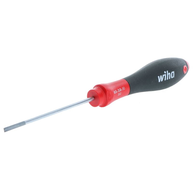 Wiha SoftFinish Slotted Driver 3.0 x 80mm