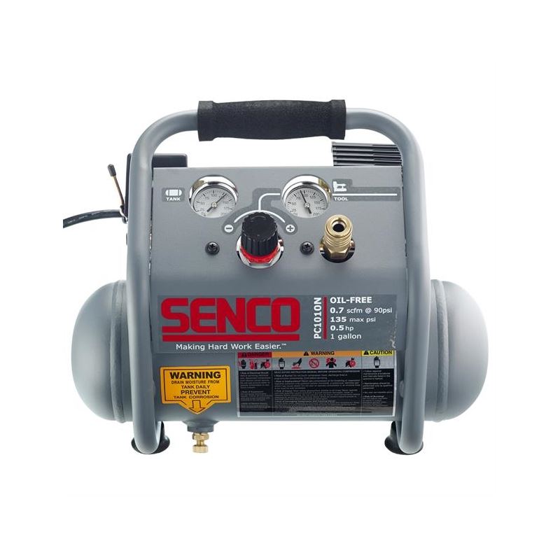 Senco PC1010N 1/2 HP, 1 Gallon Finish & Trim Air Compressor