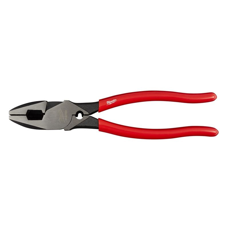 Milwaukee 48-22-6500 High-Leverage Lineman's Pliers with Crimper