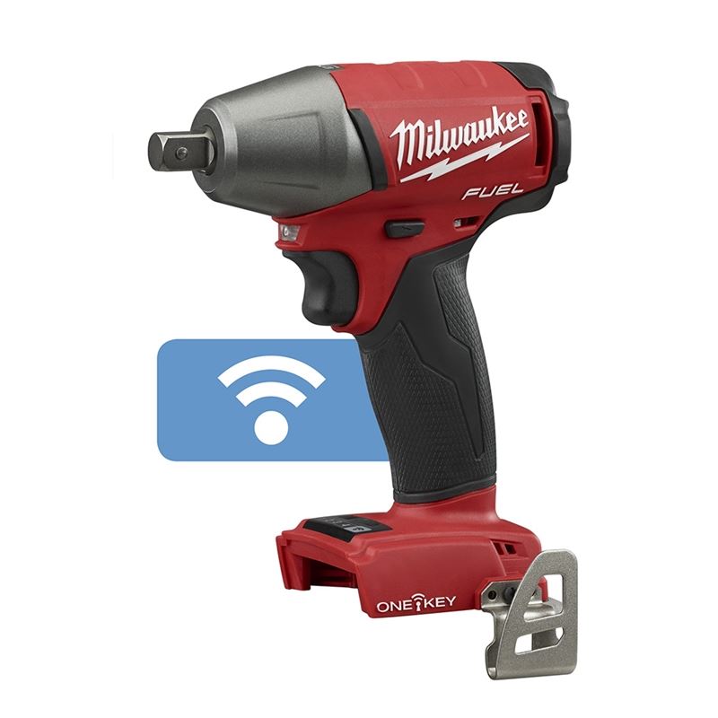 2759-20 M18 FUEL 18 Volt Lithium-Ion Brushless Cordless 1/2 in. Compact Impact Wrench with Pin Detent with ONE-KEY - Tool Only
