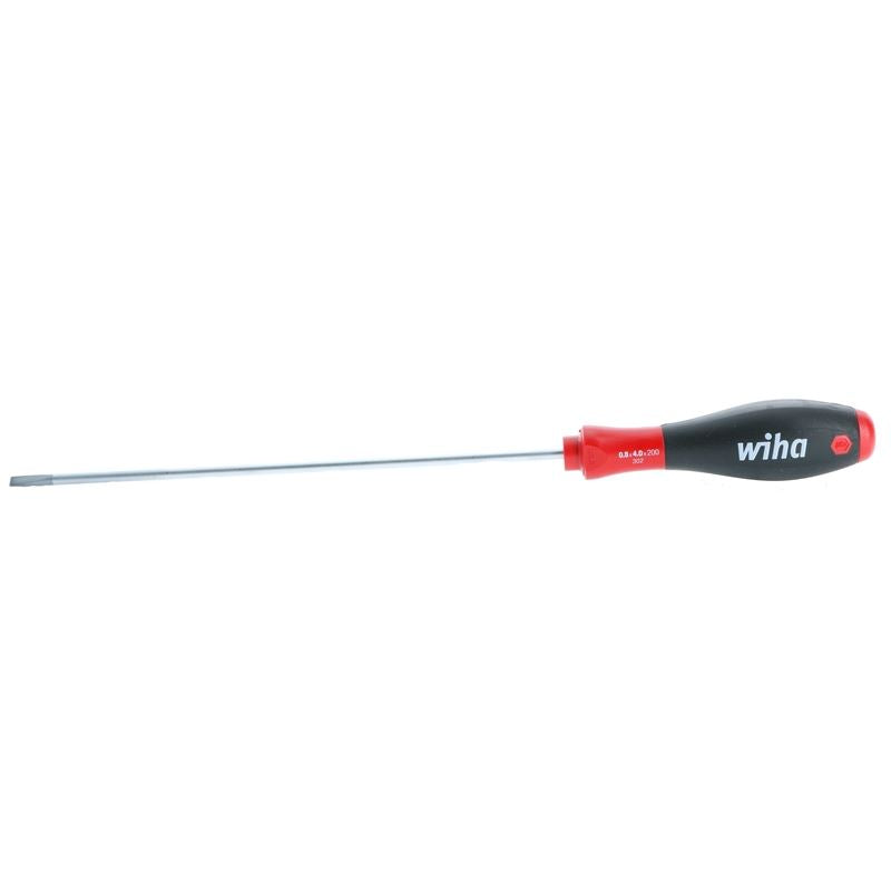 Wiha SoftFinish Slotted Driver 4.0 x 200mm