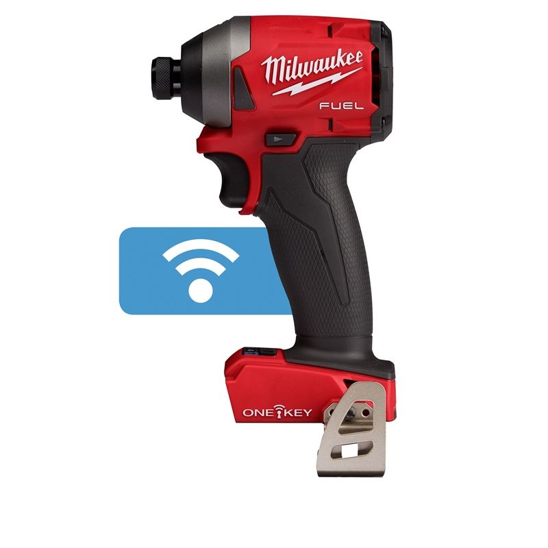 2857-20 M18 FUEL 18 Volt Lithium-Ion Brushless Cordless 1/4 in. Hex Impact Driver with One Key - Tool Only