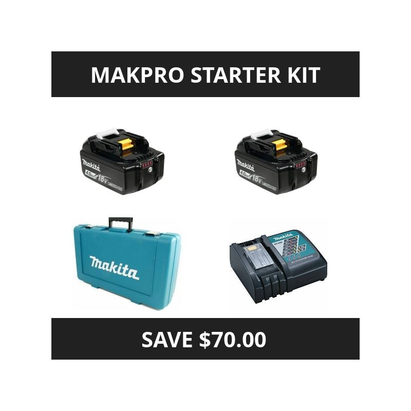 Makita 4ah Starter Kit - Great Value