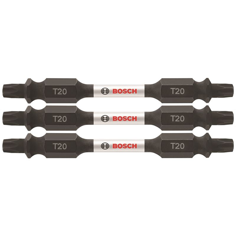 Bosch | ITDET202503 3 pc. Impact Tough 2.5 In. Torx #20 Double-Ended Bits