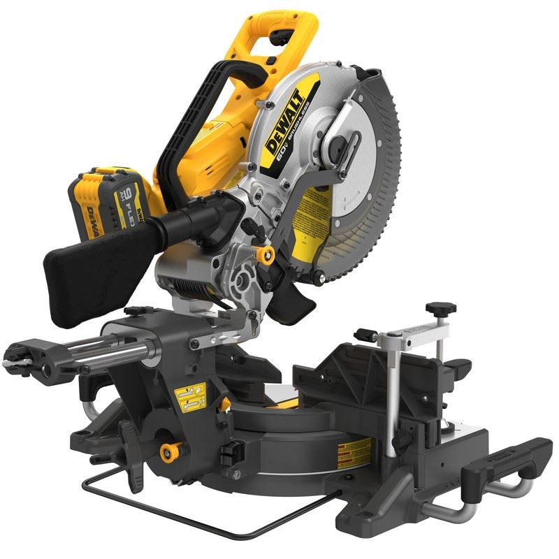 DEWALT DCS781X1 60V MAX 12in. Double Bevel Sliding Miter Saw