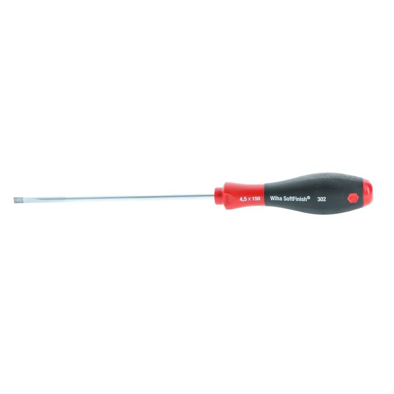 Wiha SoftFinish Slotted Driver 4.5 x 150mm