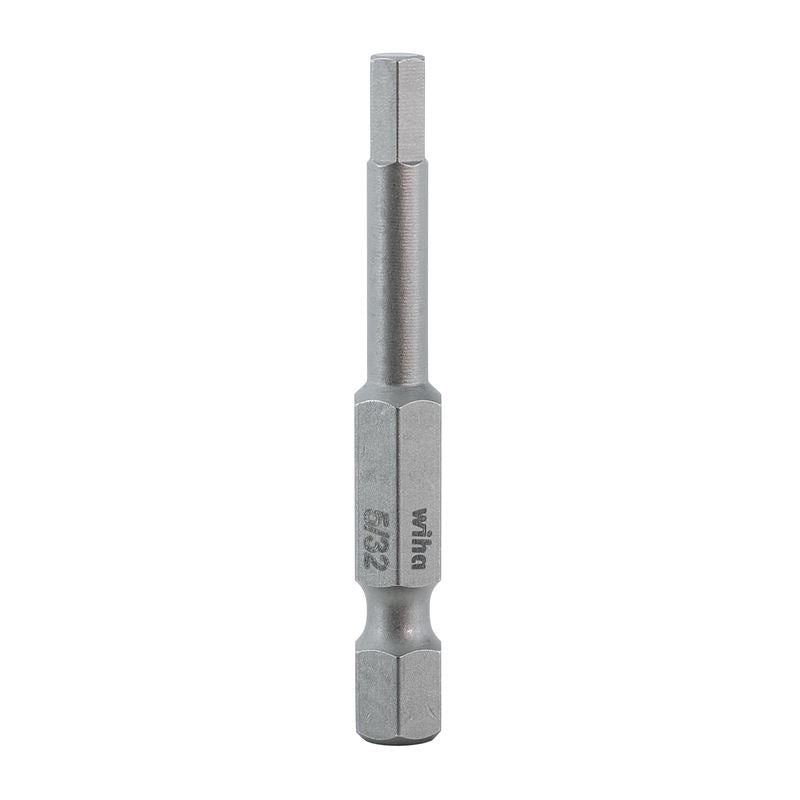 Wiha Hex Inch Power Bit 5/32 x 50mm Pack of 10 Bits