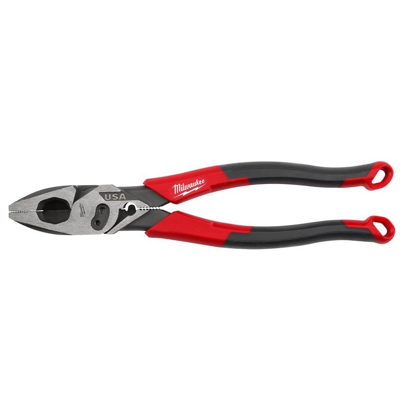 Milwaukee MT550C 9in Linemans Comfort Grip Pliers w/ Crimper and Bolt Cutter (USA)