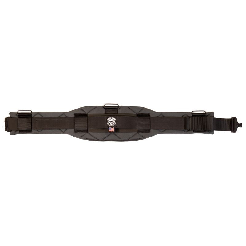 BADGER GUNMETAL PADDED BELT