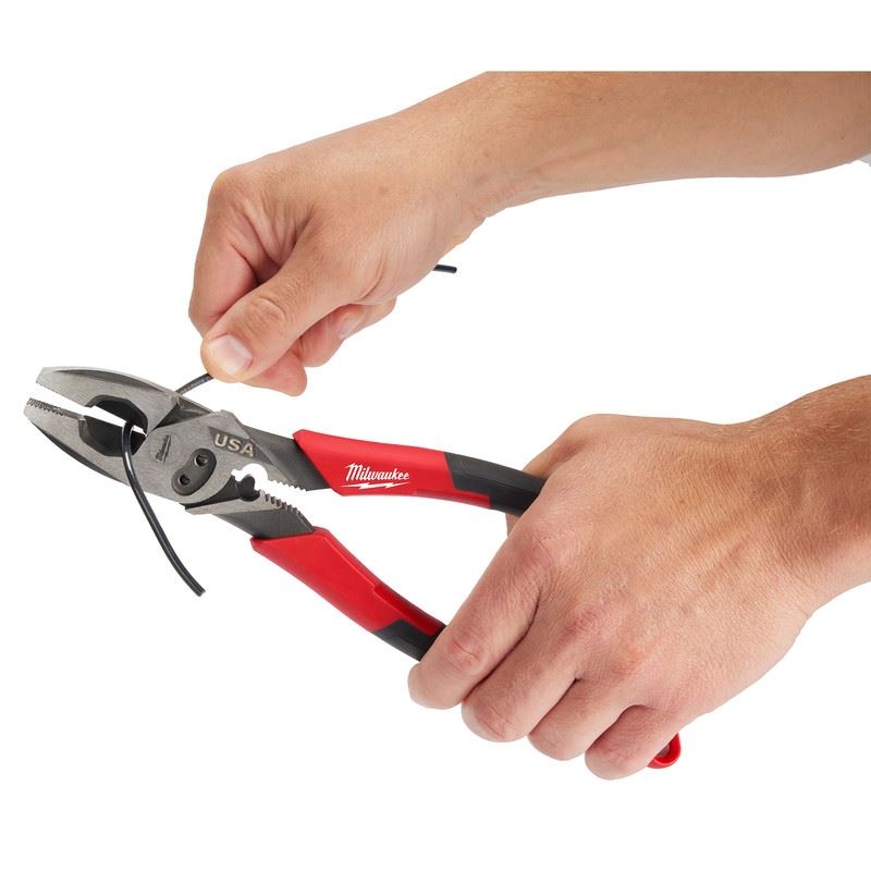Milwaukee MT550C 9in Linemans Comfort Grip Pliers w/ Crimper and Bolt Cutter (USA)