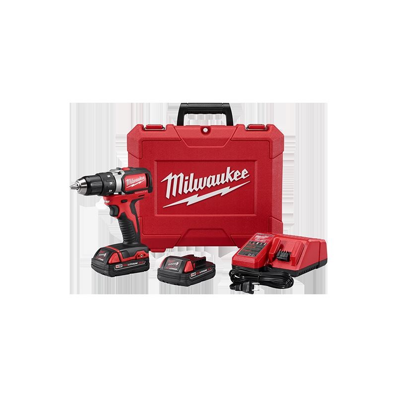 Milwaukee 2701-22CT M18 1/2" Compact Brushless Drill/Driver Kit