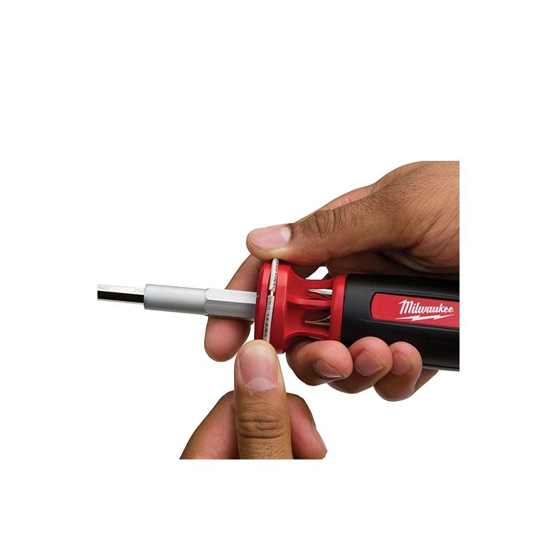 Milwaukee 48-22-2102 10IN1 Square Drive Multi Bit Driver