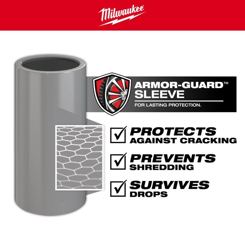 Milwaukee 49-66-7833 SHOCKWAVE Impact Duty 1/2 Drive SAE and Metric 11PC Lug Nut Wheel Socket Set