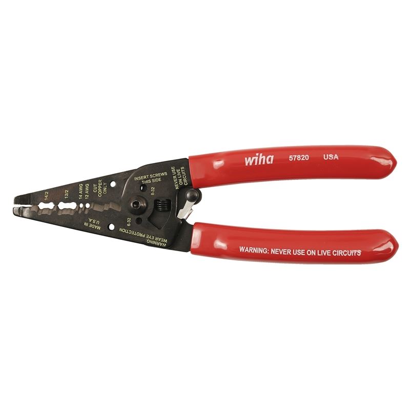 Wiha Wire Strippers Dual NM-B Cable 7.75in