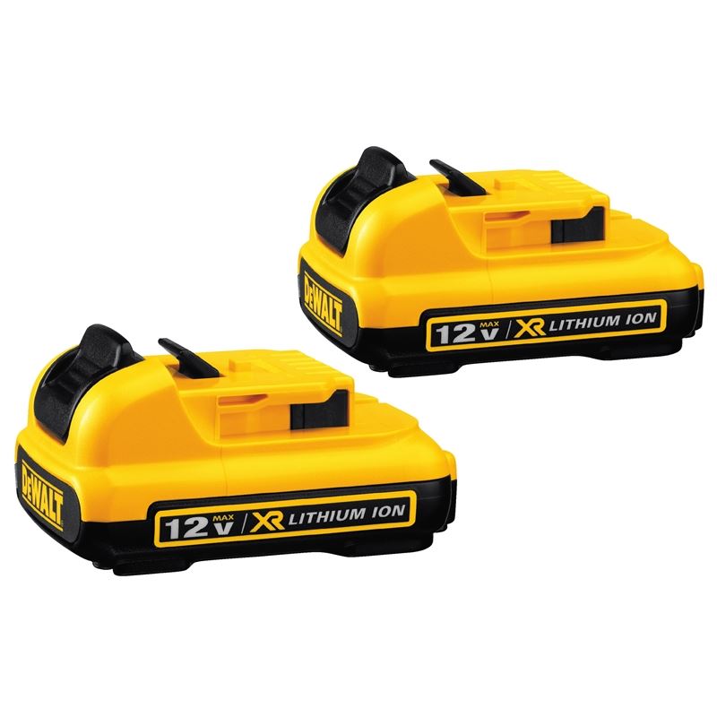 DEWALT DCB127-2 12V MAX* Lithium Ion Battery Pack (2-Pack)