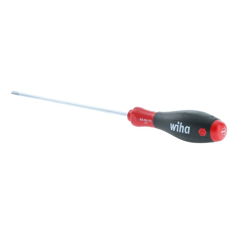 Wiha SoftFinish Slotted Driver 4.0 x 200mm