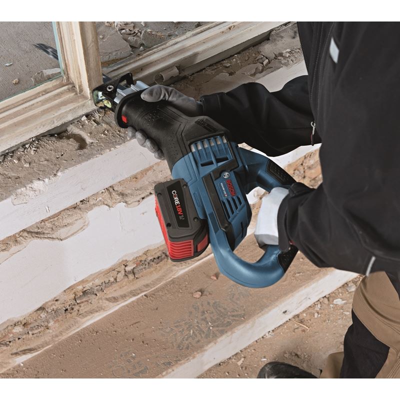 Bosch | GSA18V-125K14 18V EC Brushless 1-1/4 In.-Stroke Multi-Grip Reciprocating Saw Kit w/Battery | BFP