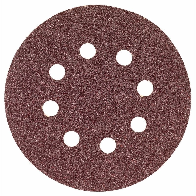 Bosch | SR5R060 5 Piece 5 In. 60 Grit Hook Loop Sanding Disc
