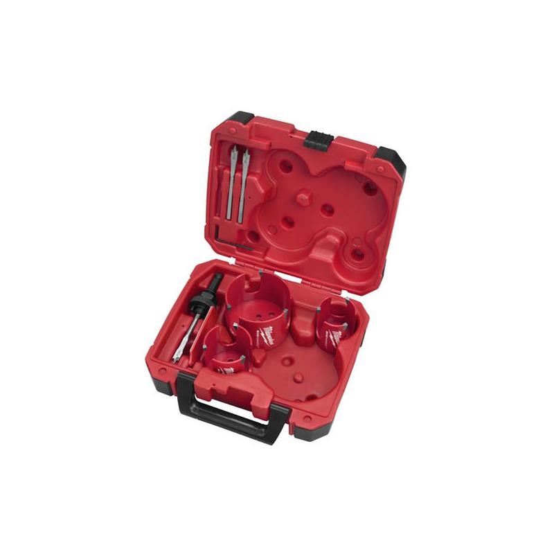 Milwaukee 49-56-9075 7-PC Big Hawg Hole Cutter Kit