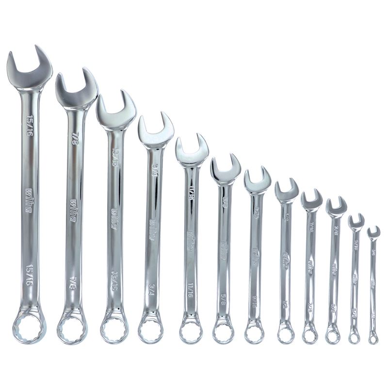 Wiha Combination Inch Wrenches 12 Piece Set
