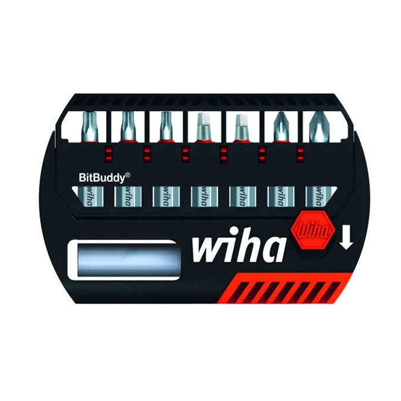 Wiha Impact Insert Bit Buddy Set Ph, Sq, Tx