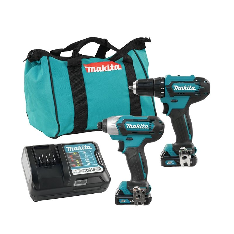 Makita CLX224 12V MAX CXT 2 Tool Combo Kit