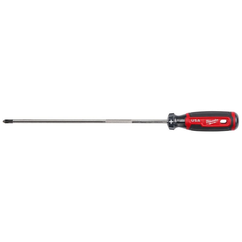 Milwaukee MT204 #2 Phillips 10in Cushion Grip Screwdriver (USA)