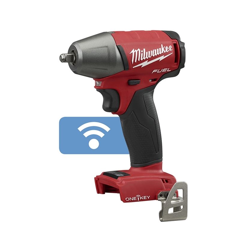 2758-20 M18 FUEL 18 Volt Lithium-Ion Brushless Cordless 3/8 in. Compact Impact Wrench with Friction Ring with ONE-KEY - Tool Only