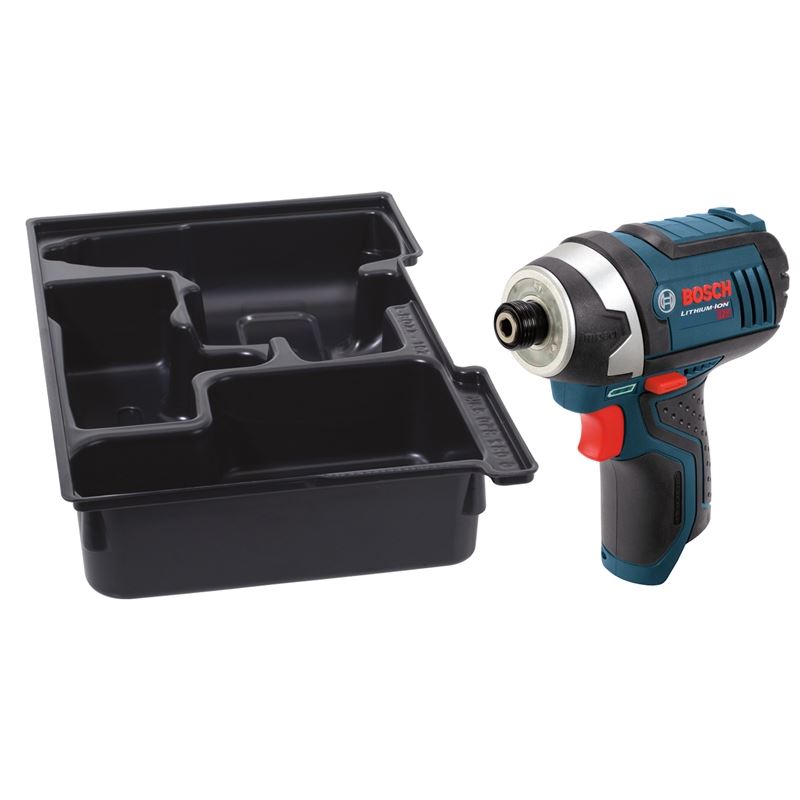 Bosch PS41BN 12V Max Impact Driver with Exact-Fit Insert Tray