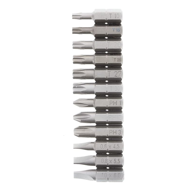 Wiha Ultra Driver 12-in-1 Slotted Phillips Torx Insert Bit Holder