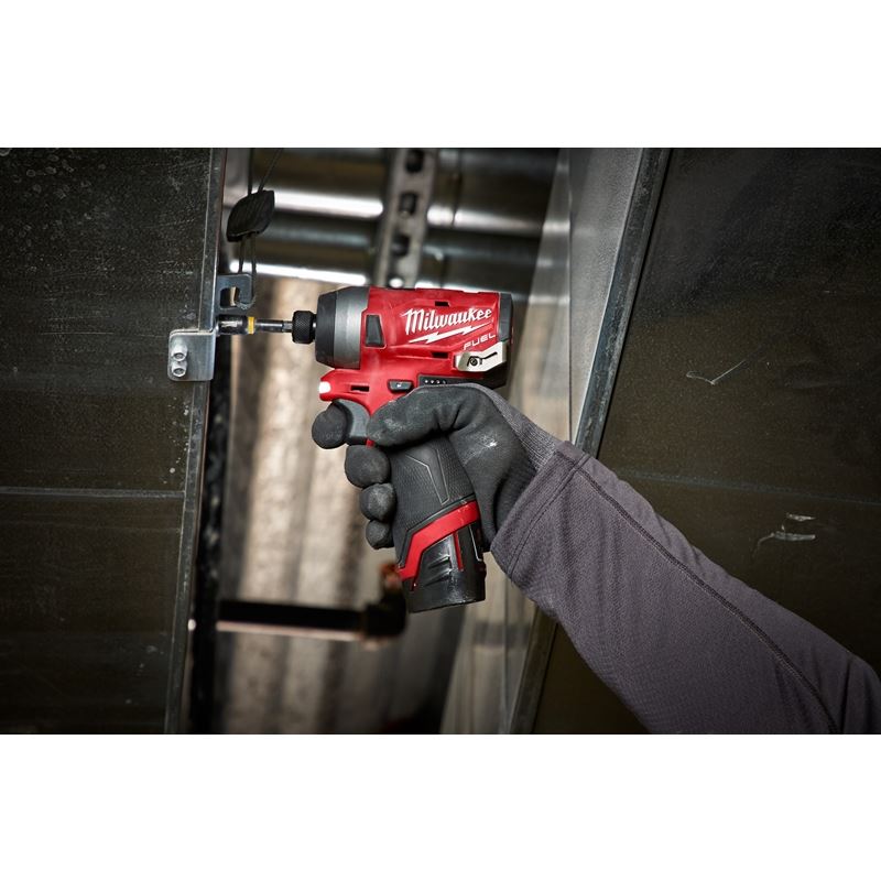 Milwaukee 2553-22 M12 FUEL 1/4" Hex Impact Driver Kit