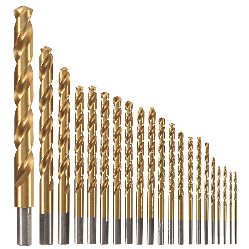 Bosch | TI21A 21 pc. Titanium-Coated Metal Drill Bit Set