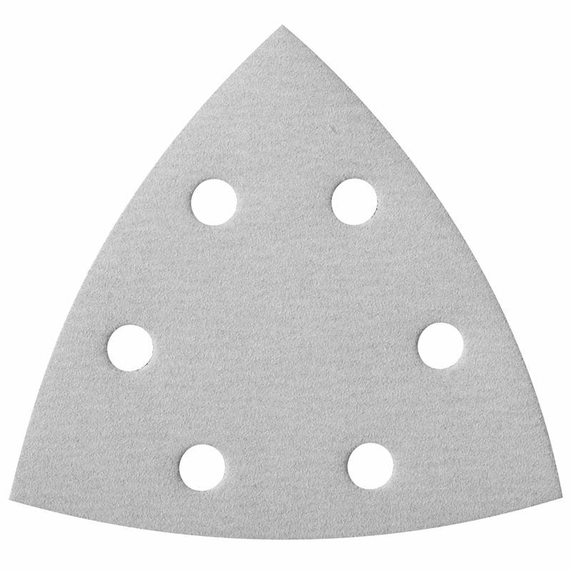 Bosch | SDTW060 3-1/2 In. 60 Grit 5 Pk. White Detail Sander Abrasive Triangles for Paint