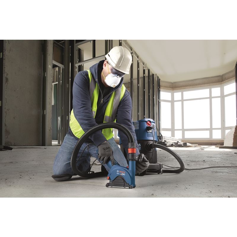 Bosch GA50DC 4-1/2 In. to 5 In. Small Angle Grinder Dust Collection Attachment