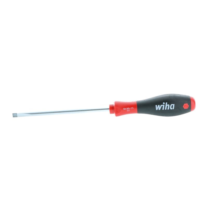 Wiha SoftFinish Slotted Driver 5.5 x 125mm