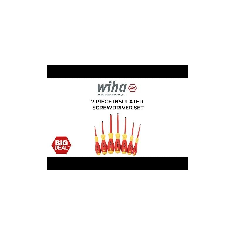 Wiha Insulated Screwdriver Set 7 Piece