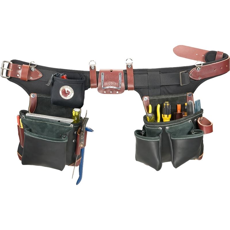 OCCIDENTAL LEATHER B9588 - Adjust-to-Fit Green Building Tool Bag Set