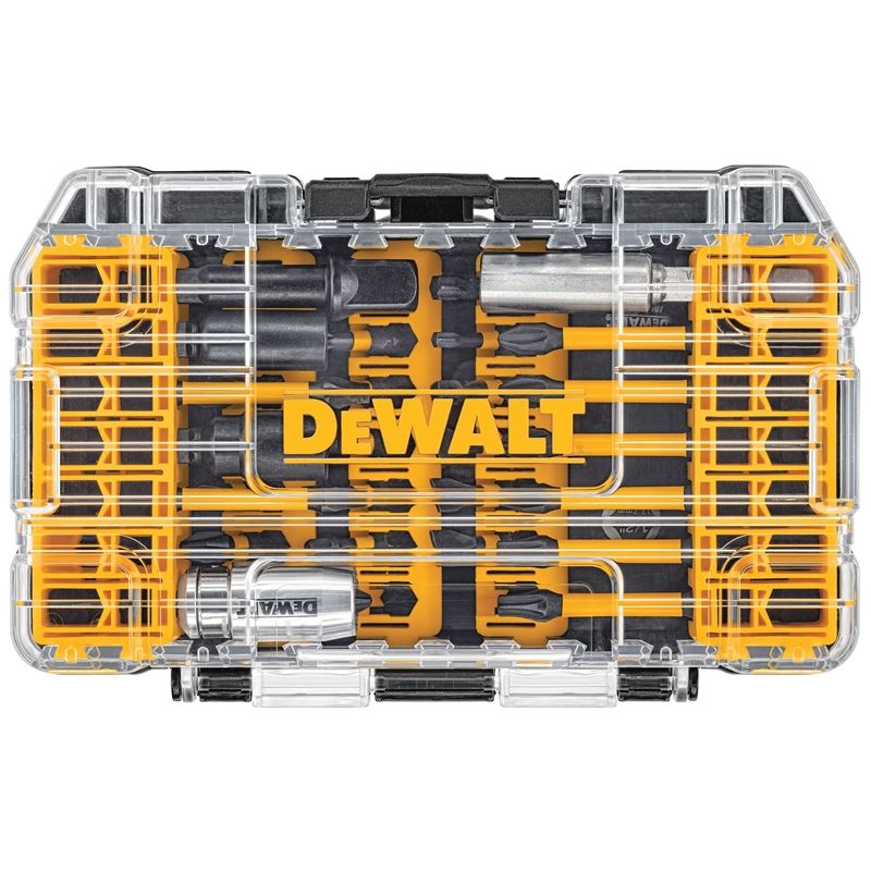 DEWALT DWA2T40IR FlexTorq IMPACT READY Screwdriving Bit Sets with ToughCase+ System