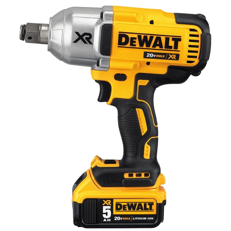 DEWALT DCF897P2 20V 3/4" High Torque Impact wrench with Hog Ring Retention Pin Anvil Kit