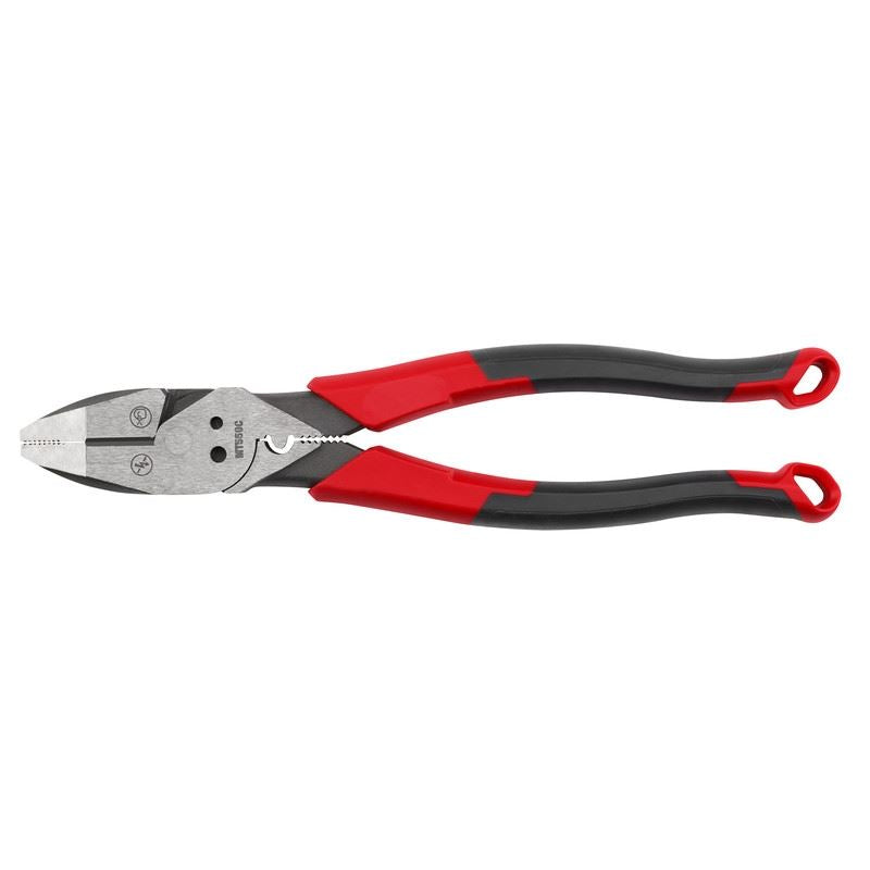 Milwaukee MT550C 9in Linemans Comfort Grip Pliers w/ Crimper and Bolt Cutter (USA)