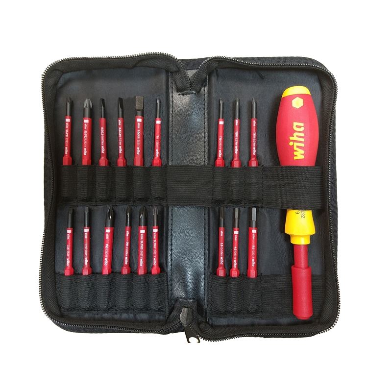 Wiha Insulated SlimLine Blade 19 Piece Set