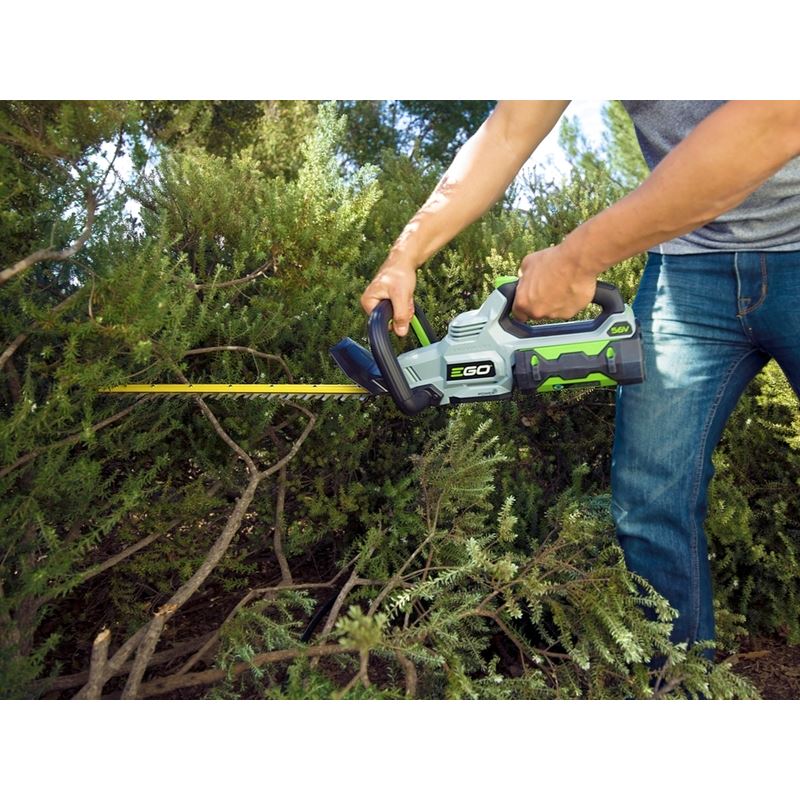 EGO HT2411 24in POWER+ Brushless Hedge Trimmer with 2.5Ah Battery and Standard Charger