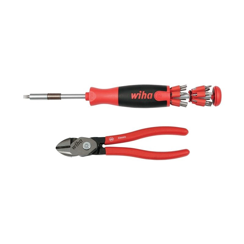 Wiha 26-in-1 Ultra Driver and BiCut Compound Cutters
