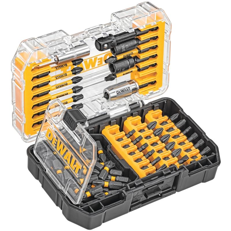 DEWALT DWA2T40IR FlexTorq IMPACT READY Screwdriving Bit Sets with ToughCase+ System