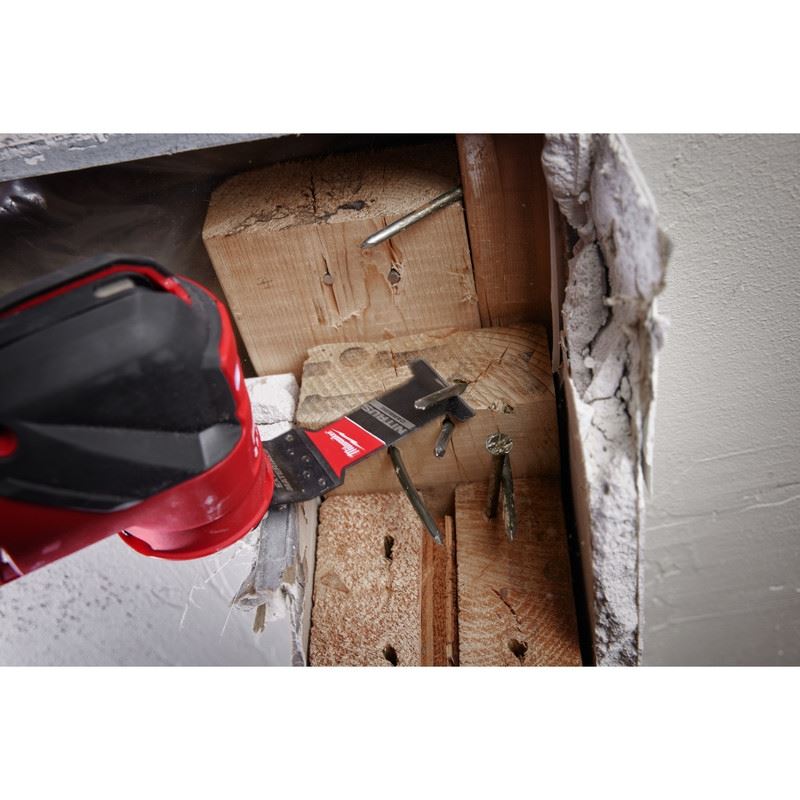 Milwaukee 49-25-1575 NITRUS CARBIDE Extreme Materials Universal Fit OPEN-LOK Multi-Tool Blade - 5pk